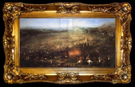 framed  COURTOIS, Jacques The Battle of Lutzen, ta009-2
